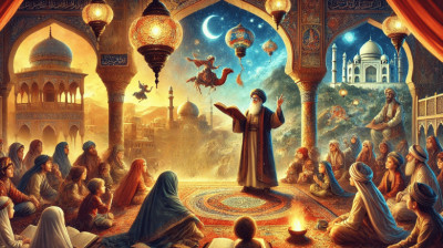 الحكايات الشعبية - راديو موسيقي زين -  تراث الشعوب ومرآة وجدانها