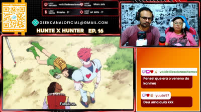 Hunter x Hunter EP 16 e 17