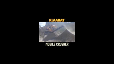 CONCASSEUR & CRIBLE MOBILE CARRIERE - KLAABAT