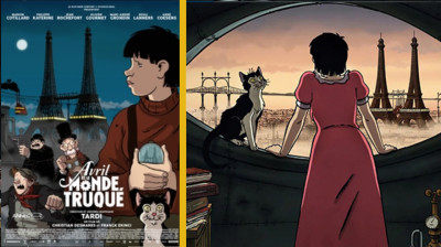 April and the Extraordinary World {anime} Marion Cotillard-Philippe Katerine (Christian Desmares+Franck Ekinci 2015) EngSub