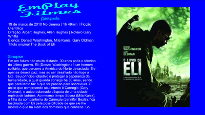 O Livro de Eli (2010) # Ação
