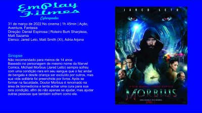 Morbius (2022) # Ação, Aventura