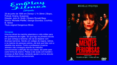 Mentes Perigosas (1995) Biopic, Policial