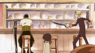 002 Le grand manieur de sabre ! Roronoa Zoro, chasseur de pirates