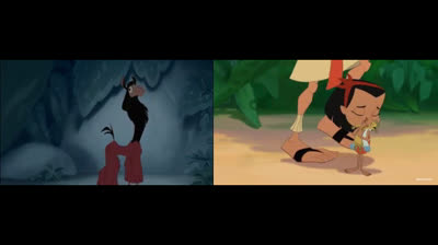 Disney's The emperor's new groove and Kronk's new groove