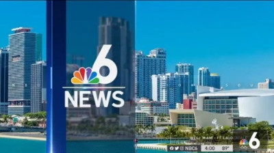 WTVJ NBC6 News 4PM open - July 22, 2021 - New Set & Graphics