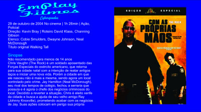 Com as Próprias Mãos (2004) Ação, Policial