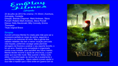 Valente (2012) Aventura, Animação, Comédia