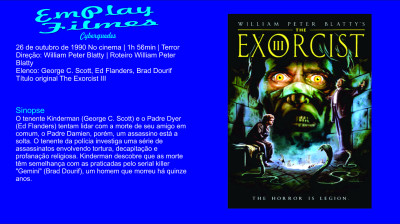 O Exorcista lll (1990) Terror